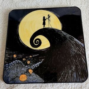 NWT Disney Tim Burton Nightmare Before Christmas Wall Decor 9x12 Halloween decor